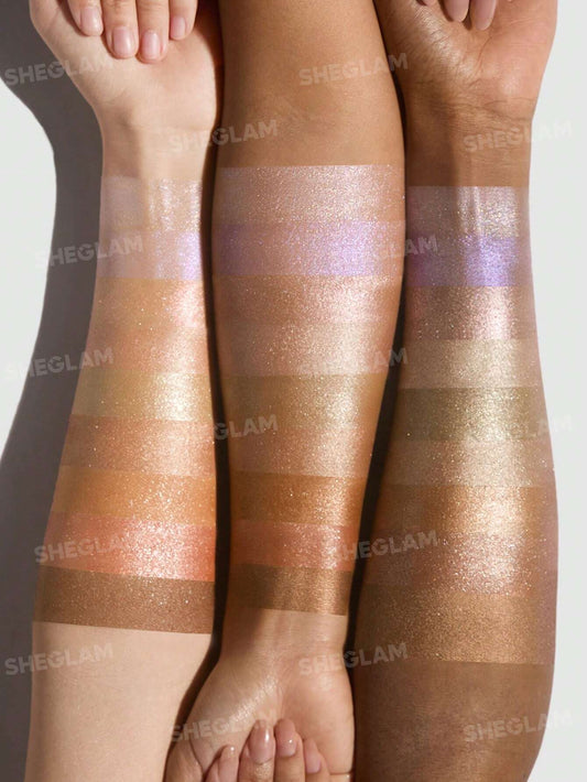 Paleta de sombras - Glimmer & Gleam 9-Pan Eyeshadow Palette