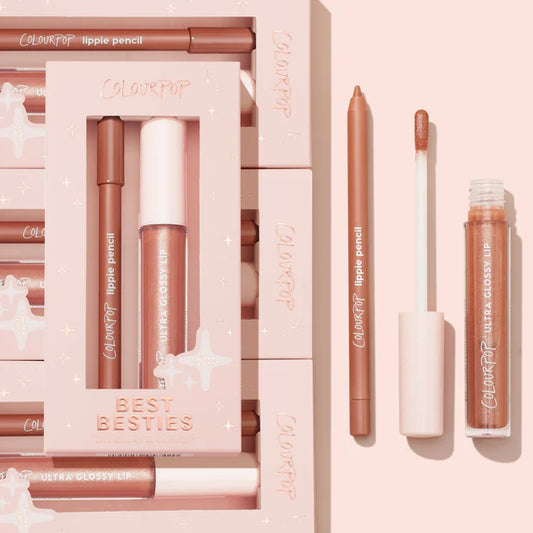 Kit delineador y brillo de labios - Best Besties