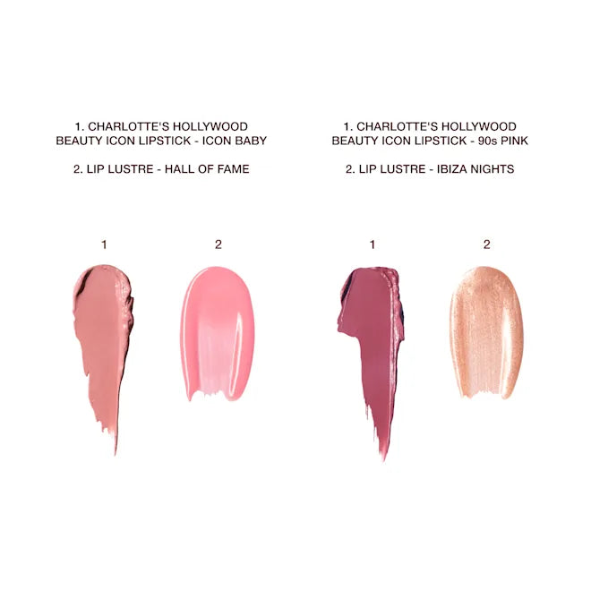 Kit labial y brillo de labios - mini Lipstick and Lip Gloss Duos