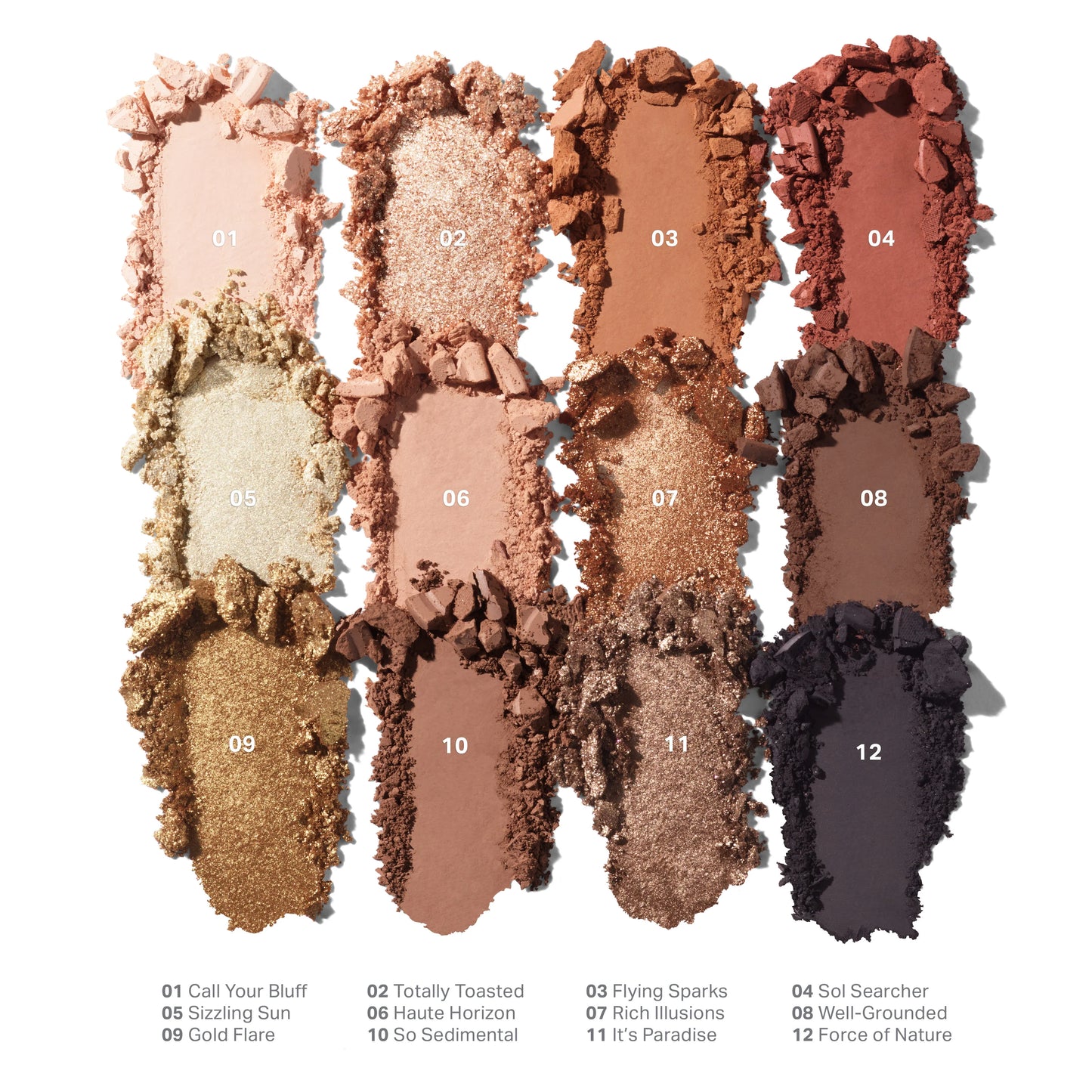 Paleta de sombras - ChromaPlus 12-Pan Eyeshadow Palette