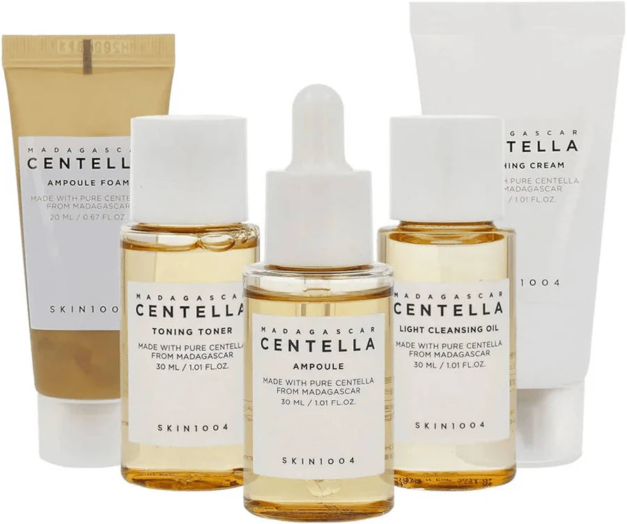 Kit Cuidado facial - SKIN 1004 - Madagascar Centella Travel Kit
