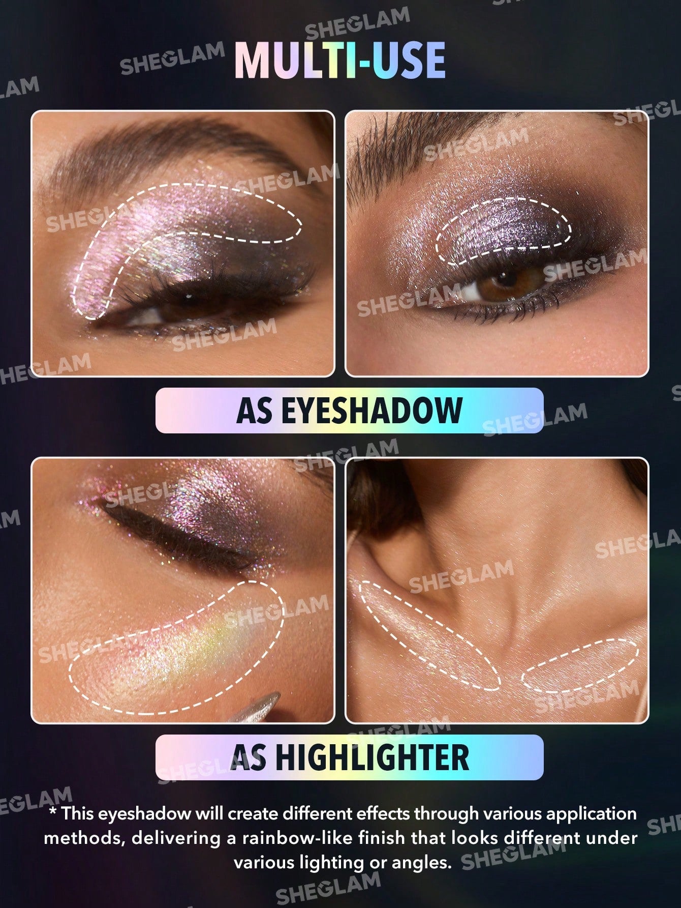 Sombra de ojos - Glitter Eyeshadow Topper