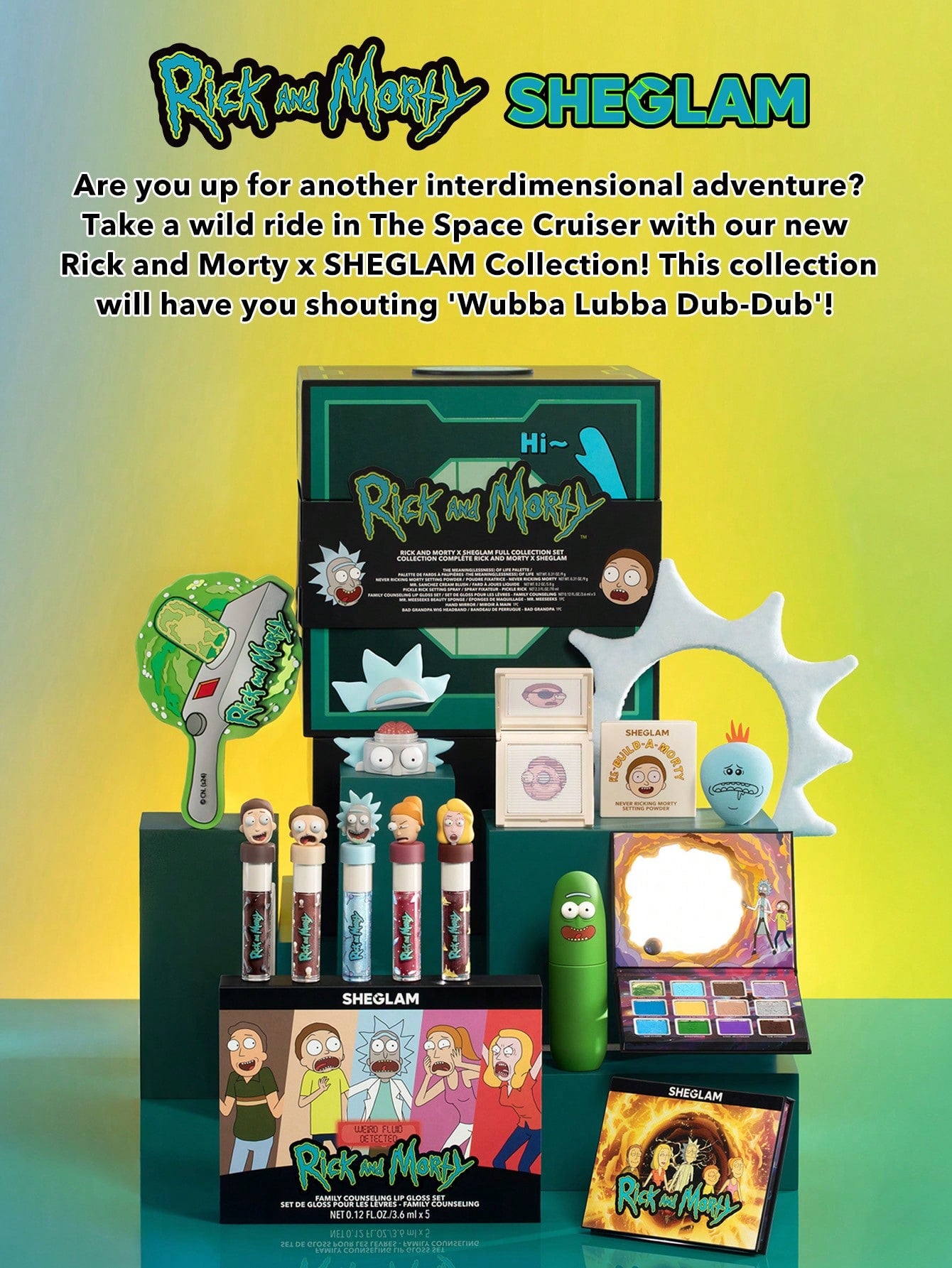 Fijador de maquillaje - Rick and Morty Pickle Rick Setting Spray