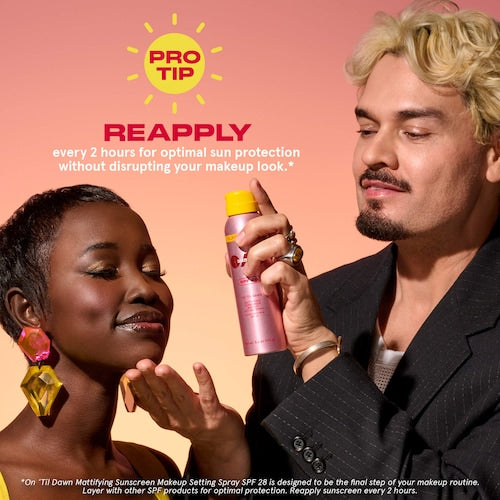 Fijador de maquillaje - On 'Til Dawn Mattifying Sunscreen Makeup Setting Spray SPF 28