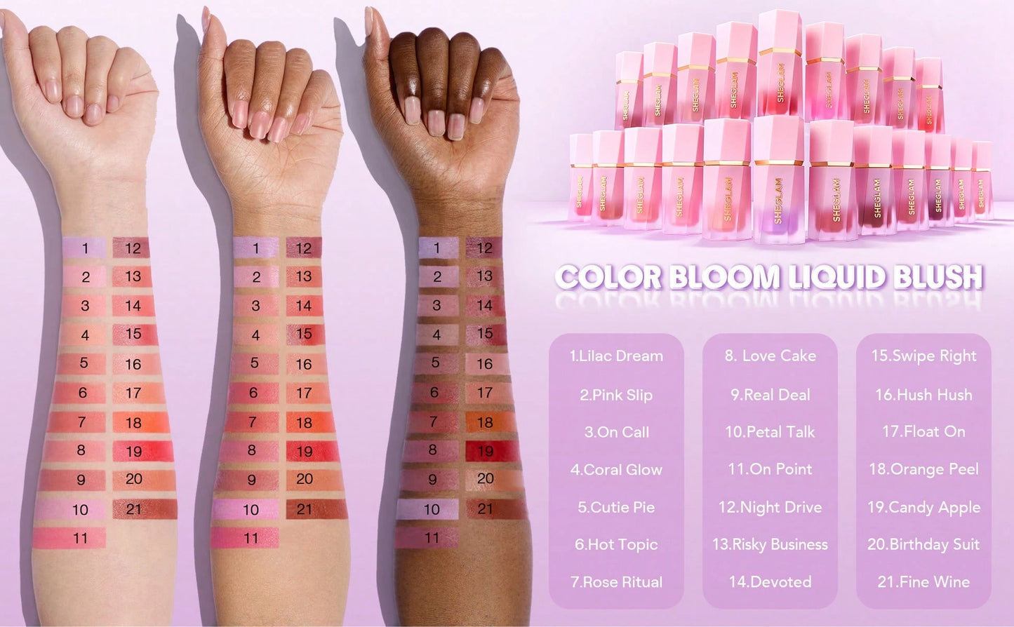 Rubor líquido - Color Bloom Liquid Blush Matte Finish