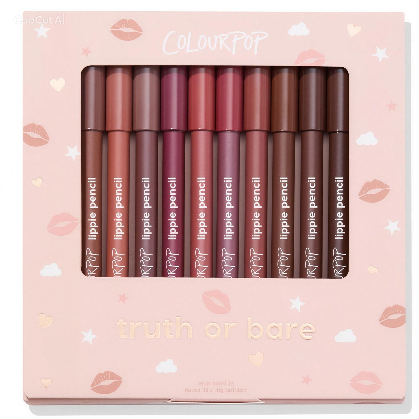 Kit Delineador de labios - Truth or Bare Lippie Pencil Vault