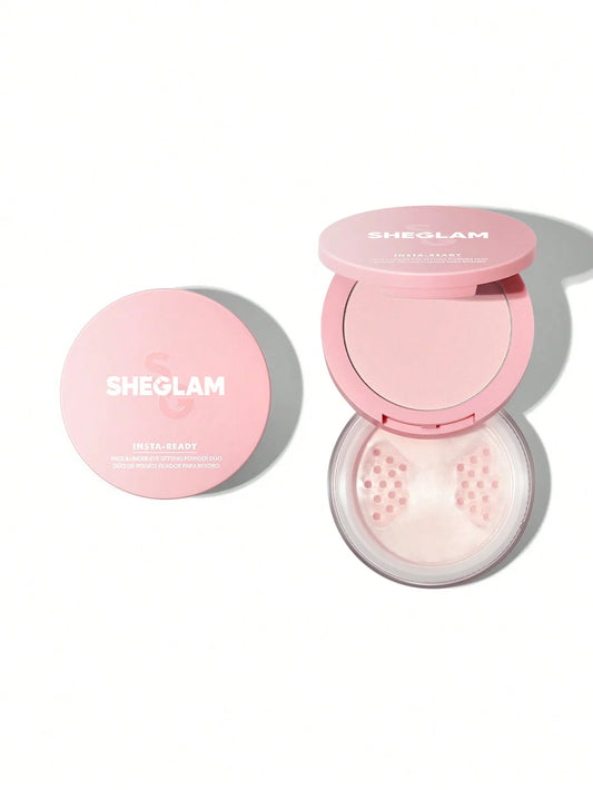 Polvo INSTA-READY FACE & UNDER EYE SETTING POWDER DUO - SHEGLAM