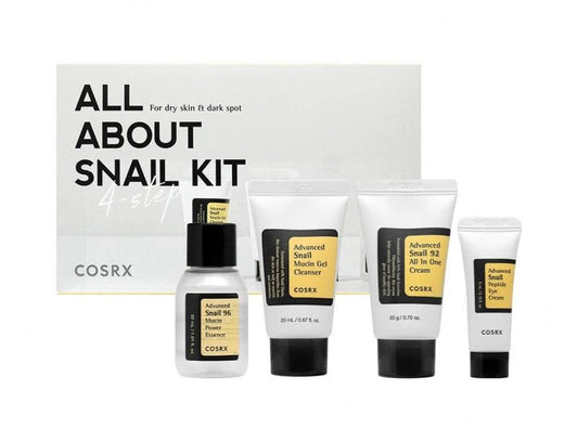 Kit Cuidado facial - All About Snail Trial Kit [4 pcs]