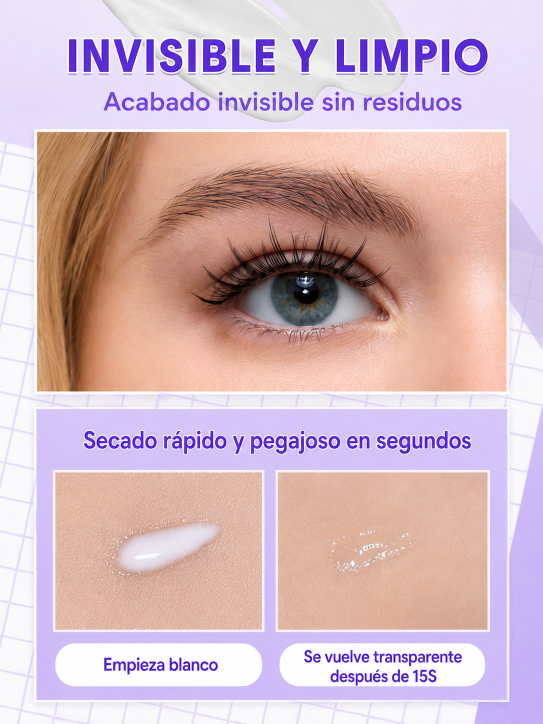 Pegante de Pestañas - Longwear Invisible Hold Eyelash Glue