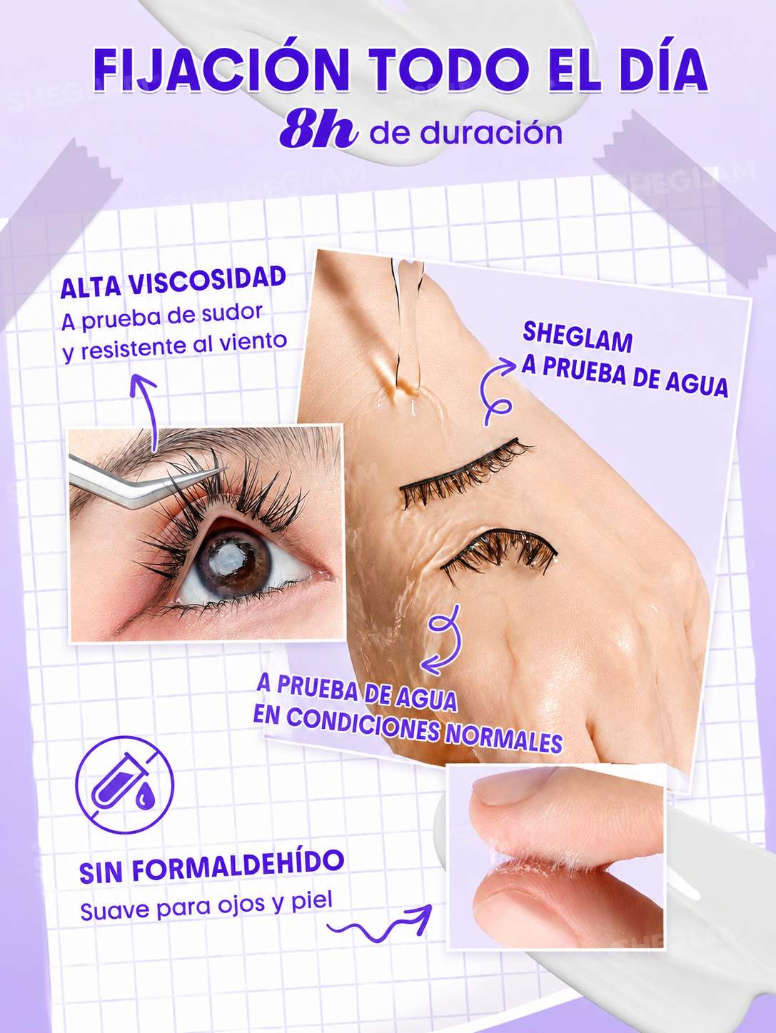 Pegante de Pestañas - Longwear Invisible Hold Eyelash Glue