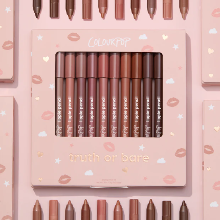 Kit Delineador de labios - Truth or Bare Lippie Pencil Vault