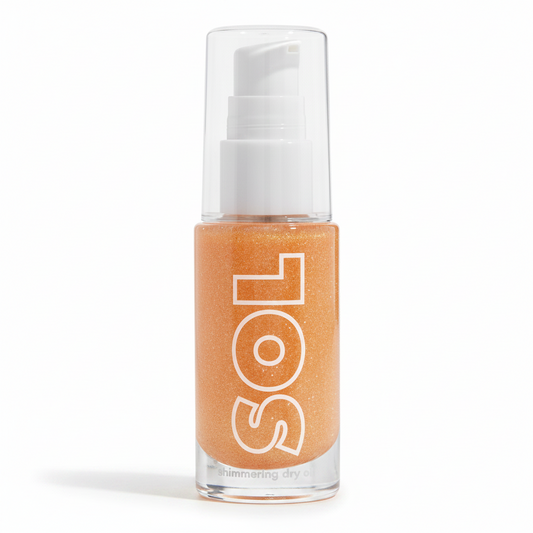 Iluminador corporal líquido - sol glow oil mini