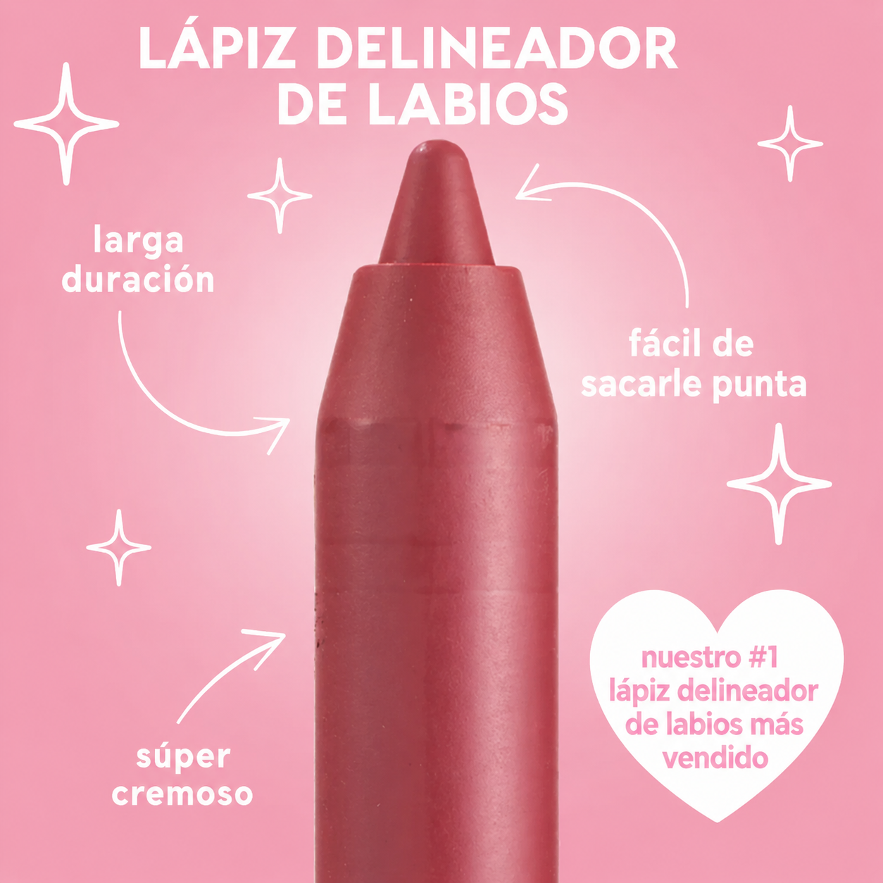 Kit Delineador de labios - Pinky Promise Lippie Pencil Trios