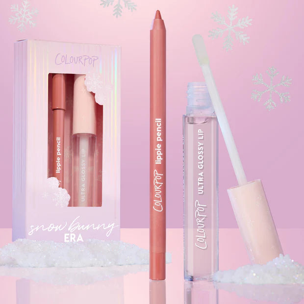 Kit delineador y brillo de labios - Snow Bunny Era
