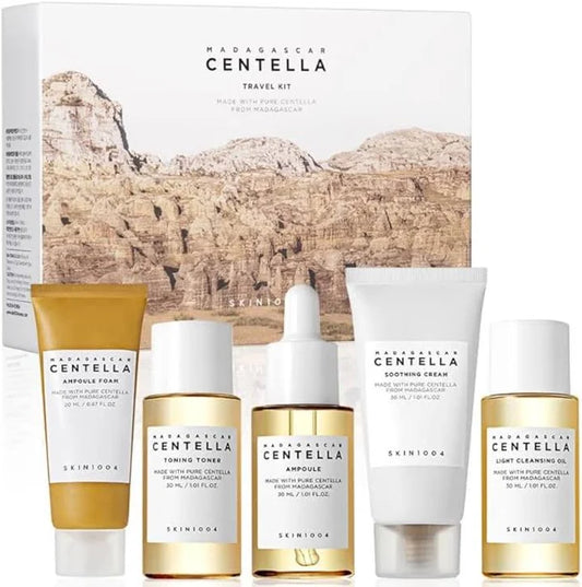 Kit Cuidado facial - SKIN 1004 - Madagascar Centella Travel Kit