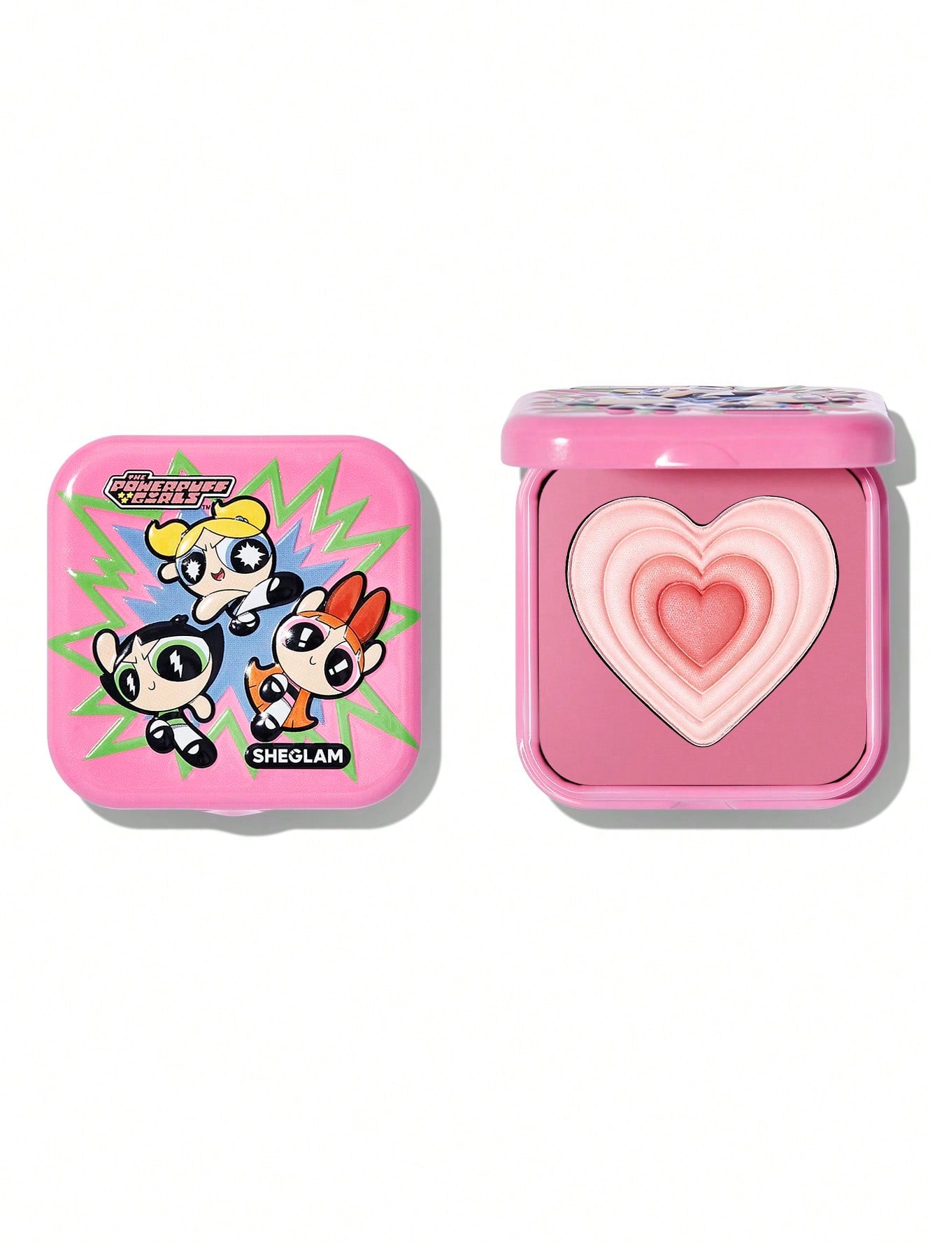 Rubor compacto - The Powerpuff Girls Tough Love Shimmer Blush - SHEGLAM