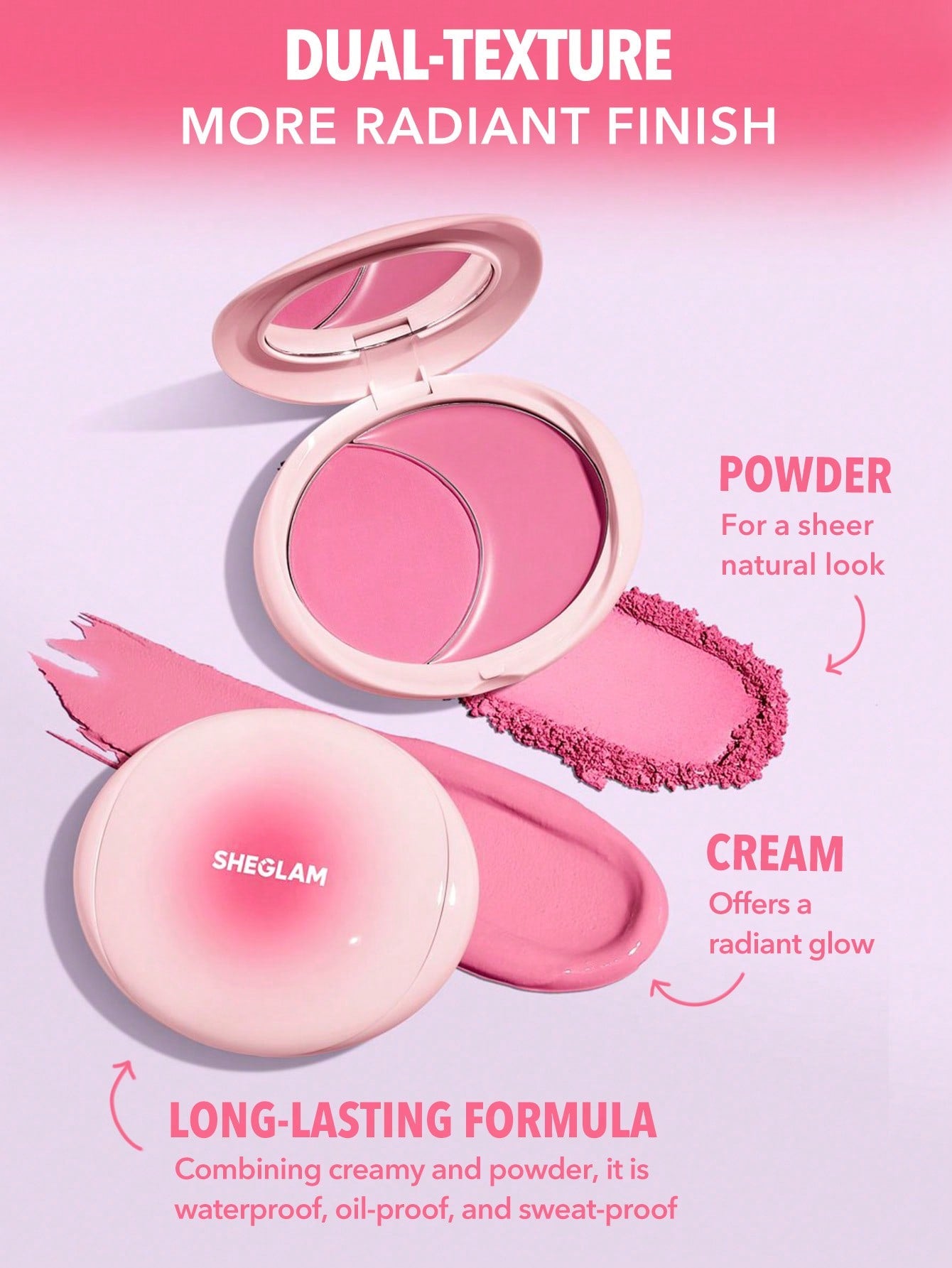 Rubor duo Cheek 2 Cheek Blush Duo - SHEGLAM