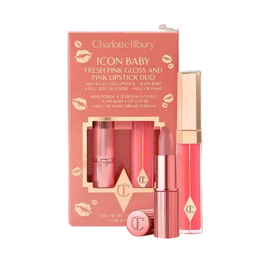 Kit labial y brillo de labios - mini Lipstick and Lip Gloss Duos