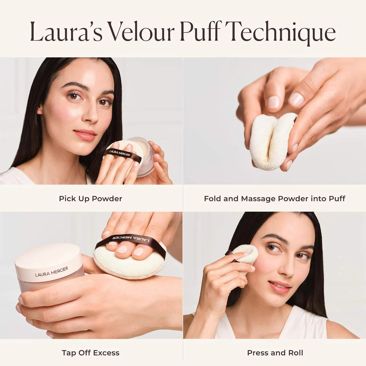 Polvo suelto Ultra-Blur Talc-Free Translucent Loose Setting Powder - LAURA MERCIER