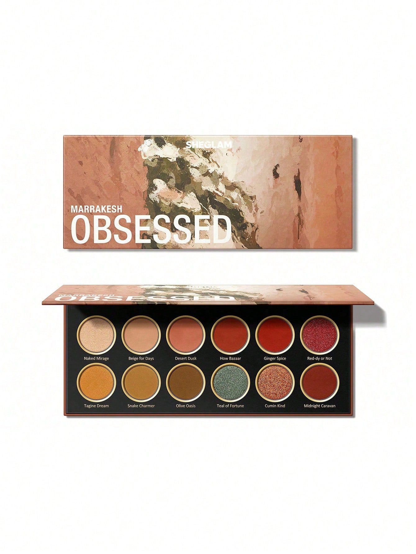 Paleta de sombras Marrakesh Obsessed Palette - SHEGLAM