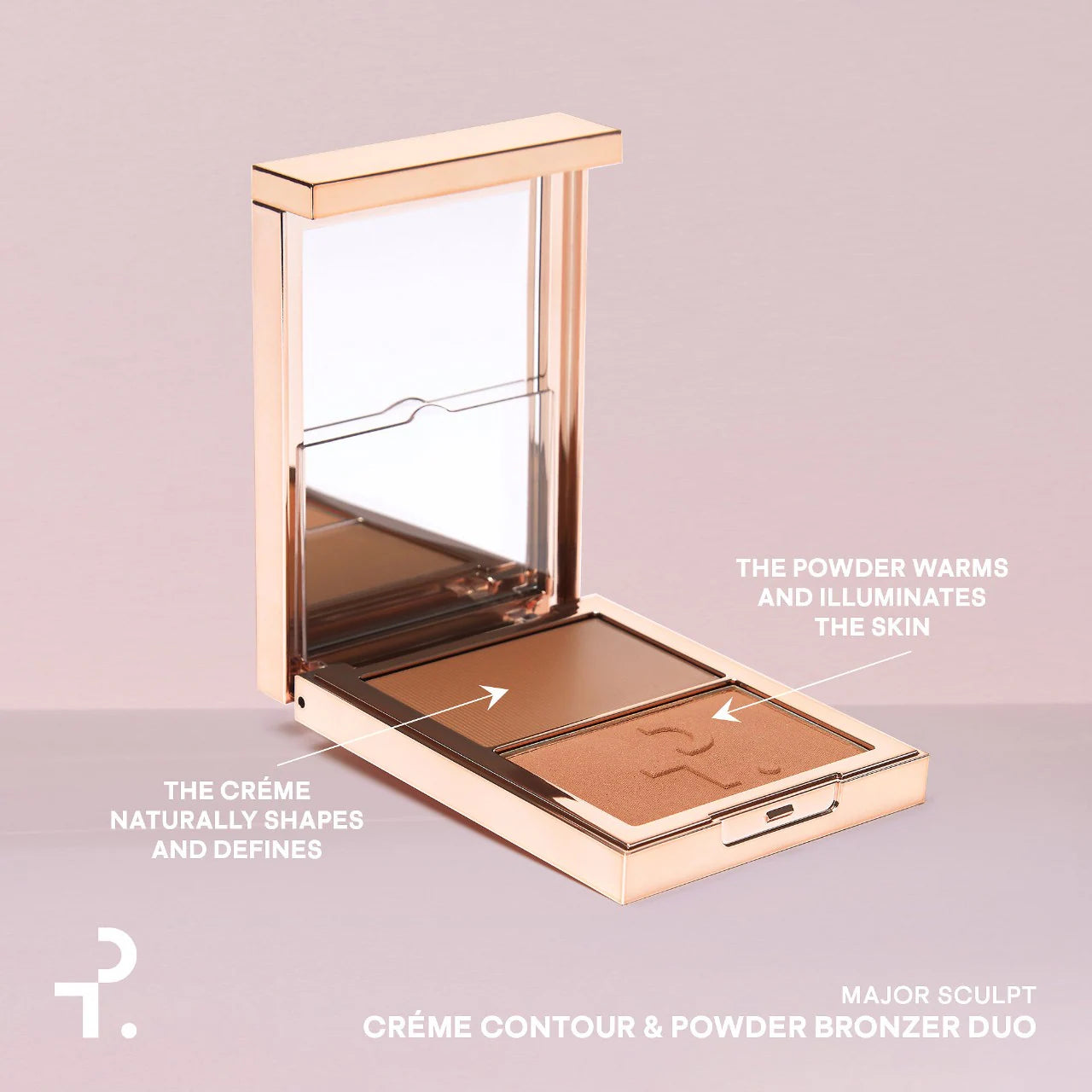 Contornos Major Sculpt Crème Contour & Powder Bronzer Duo - PATRICK TA