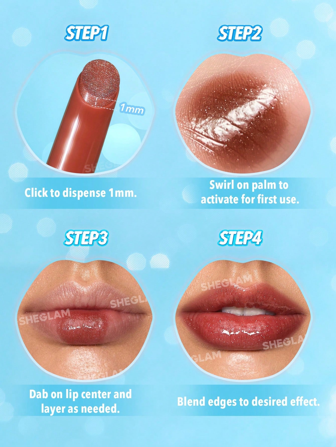 Labial Pout-Perfect Shimmer Lip Plumper - SHEGLAM