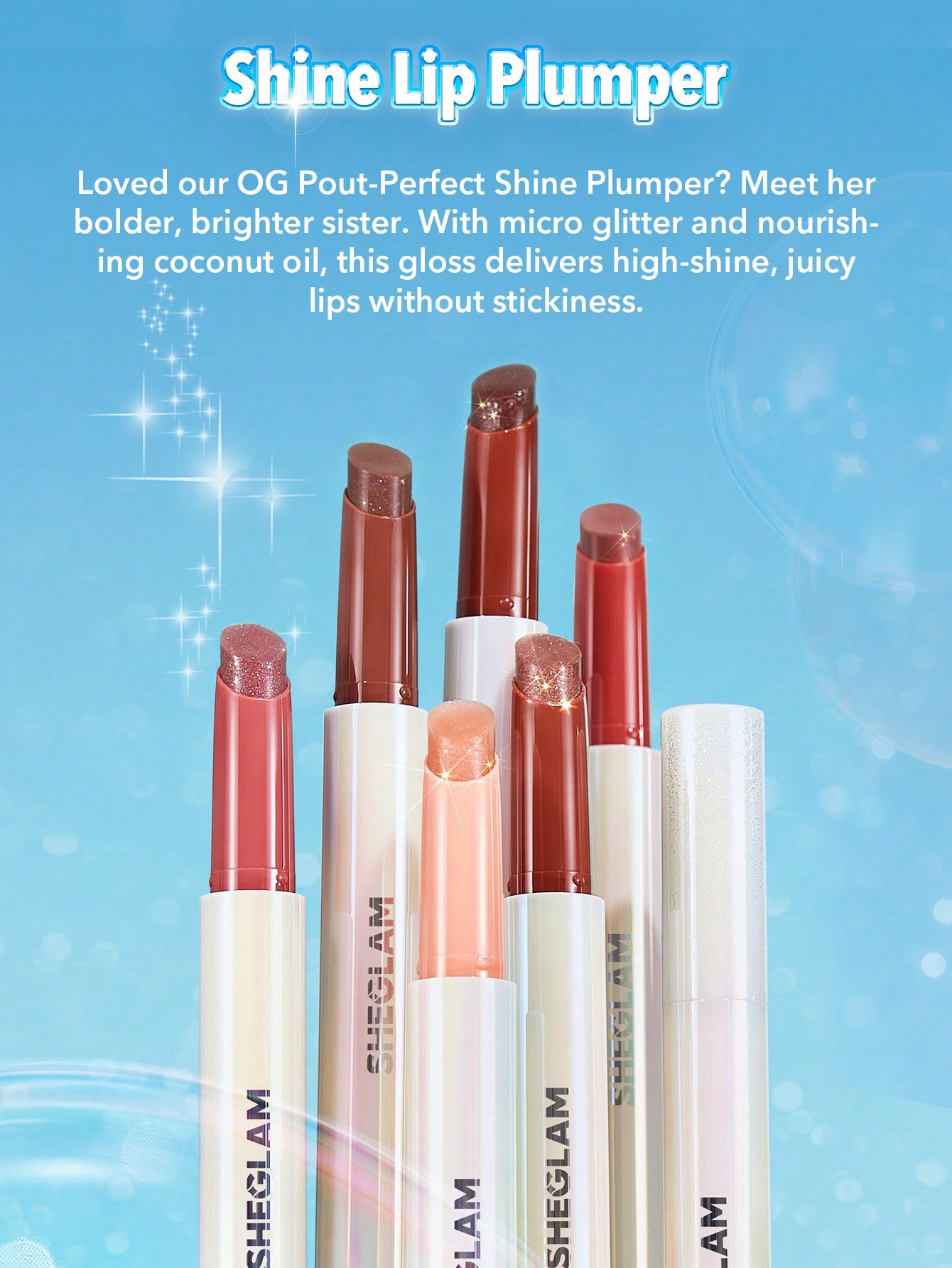 Labial Pout-Perfect Shimmer Lip Plumper - SHEGLAM