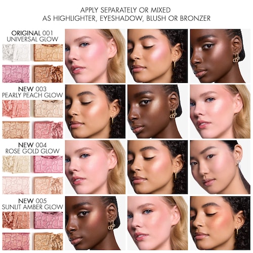 Iluminador compacto - BACKSTAGE Glow Face Palette