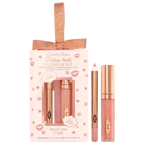 Kit delineador y brillo de labios - Mini Pillow Talk Glossy Lip Duos